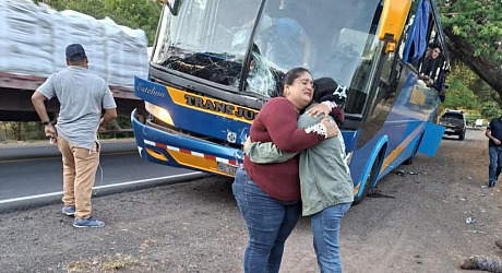 Familiares del joven llegaron al lugar de la tragedia