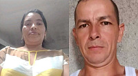 Reina Pérez Gómez y su agresor Gregorio Ortez Herrera.
