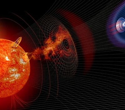 Este fenómeno podría generar alteraciones temporales en el funcionamiento de los satélites, sistemas de GPS, entre otros.  Imagen tomada de Vos TV.